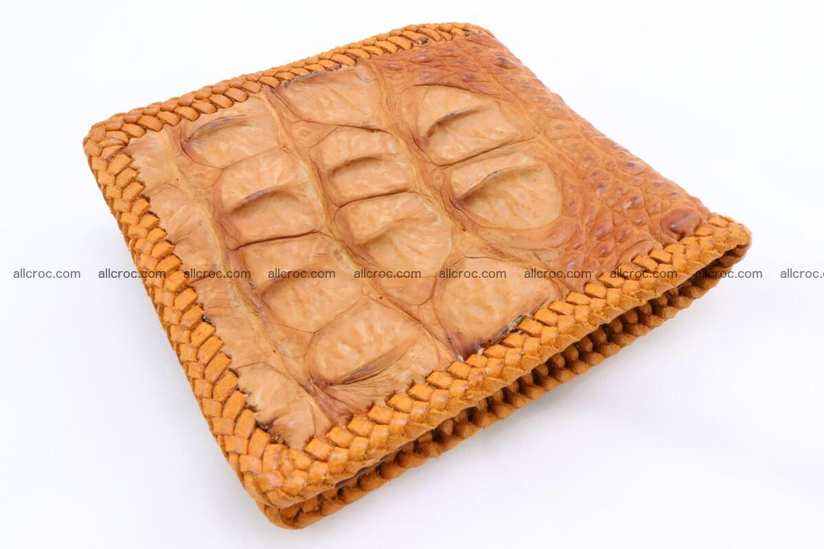 Genuine crocodile hornback wallet 134 Foto 4