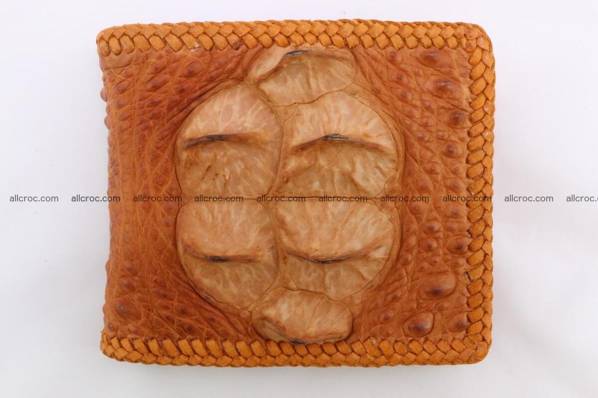 Genuine crocodile hornback wallet 134 Foto 2