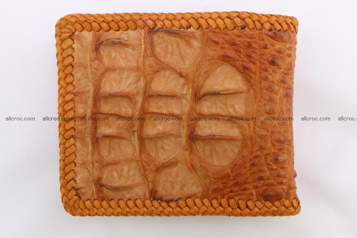 Genuine crocodile hornback wallet 134 Foto 5