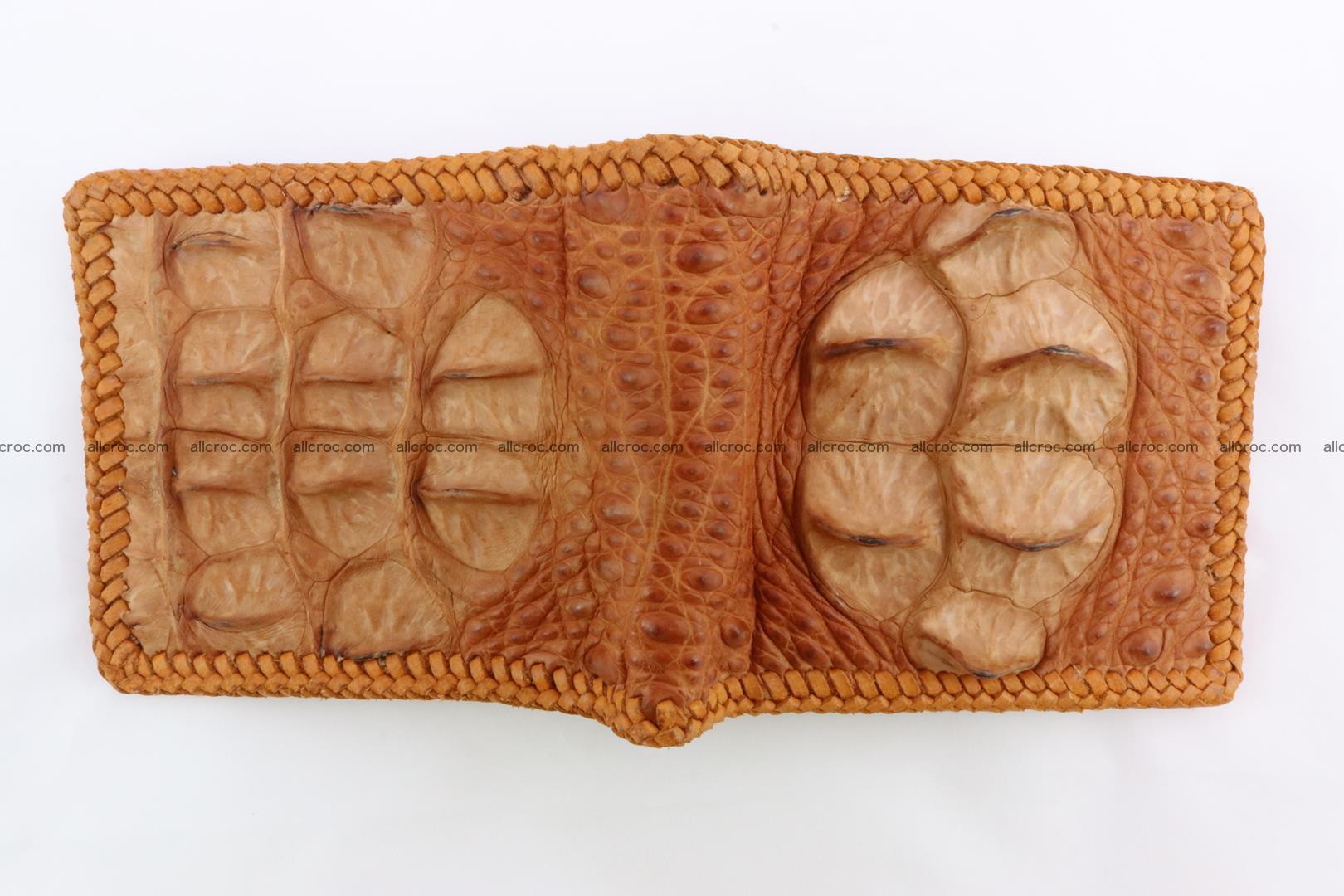 Genuine crocodile hornback wallet 134 Foto 3