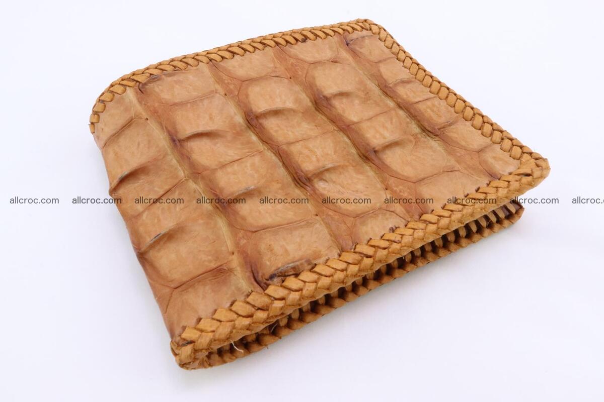 Genuine crocodile hornback wallet 135 Foto 0
