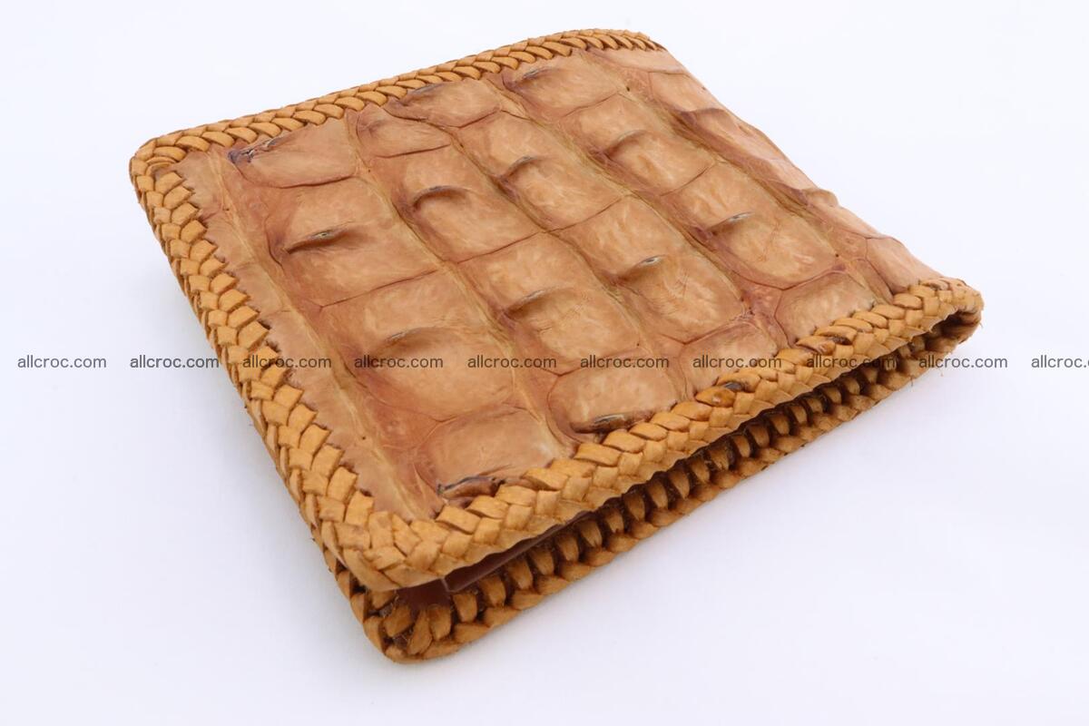 Genuine crocodile hornback wallet 135 Foto 2