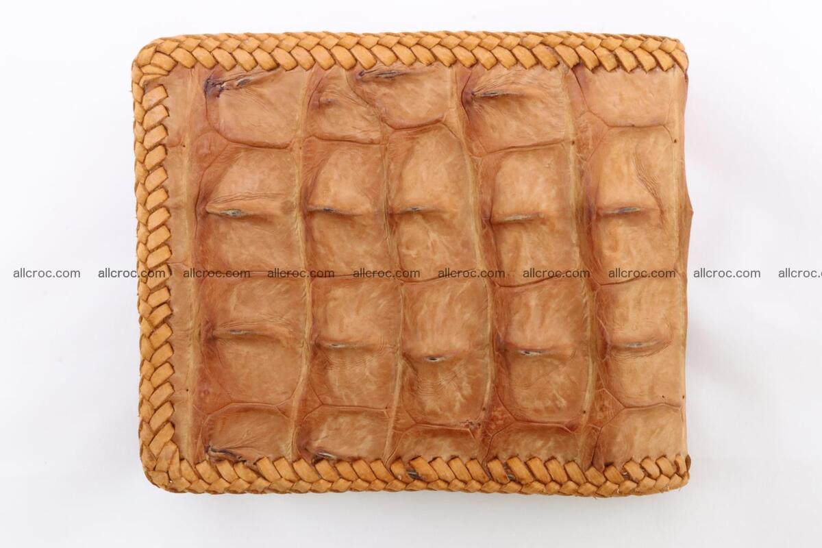 Genuine crocodile hornback wallet 135 Foto 4