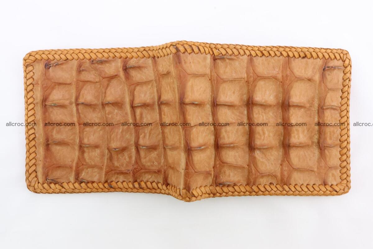 Genuine crocodile hornback wallet 135 Foto 5