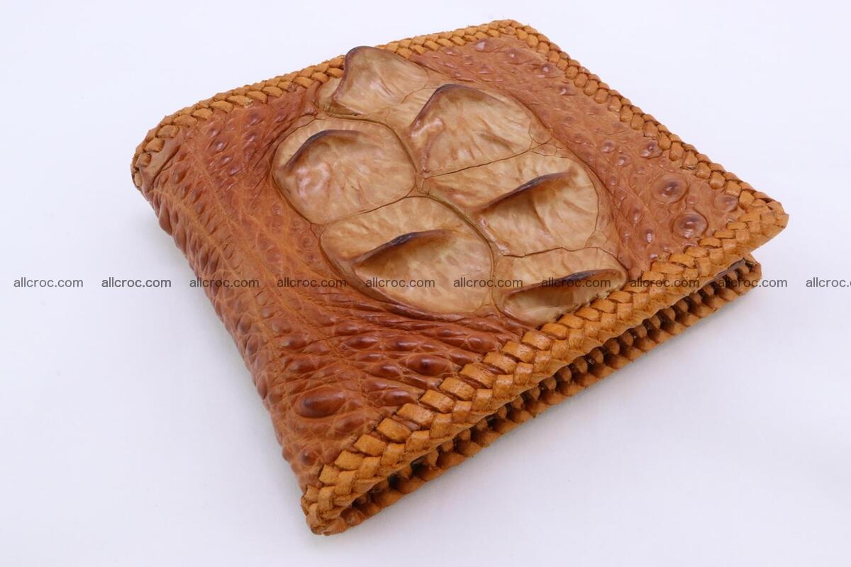 Genuine crocodile hornback wallet 136 Foto 0