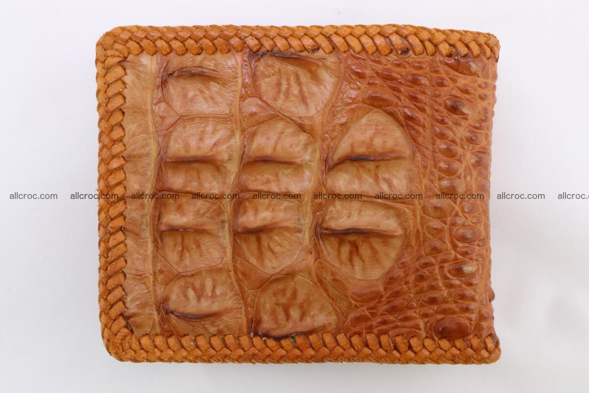 Genuine crocodile hornback wallet 136 Foto 5