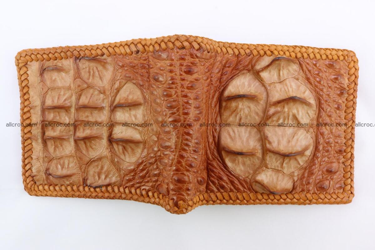 Genuine crocodile hornback wallet 136 Foto 2