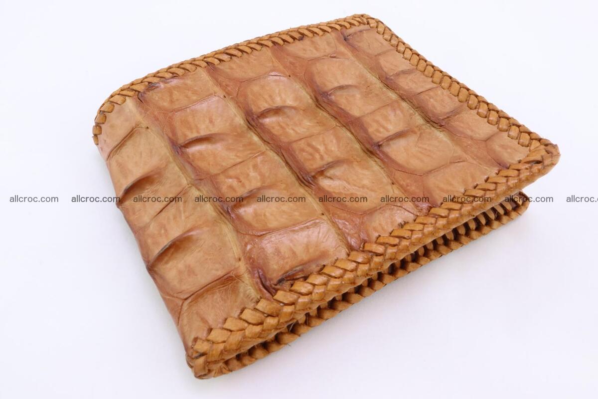 Genuine crocodile hornback wallet 137 Foto 0