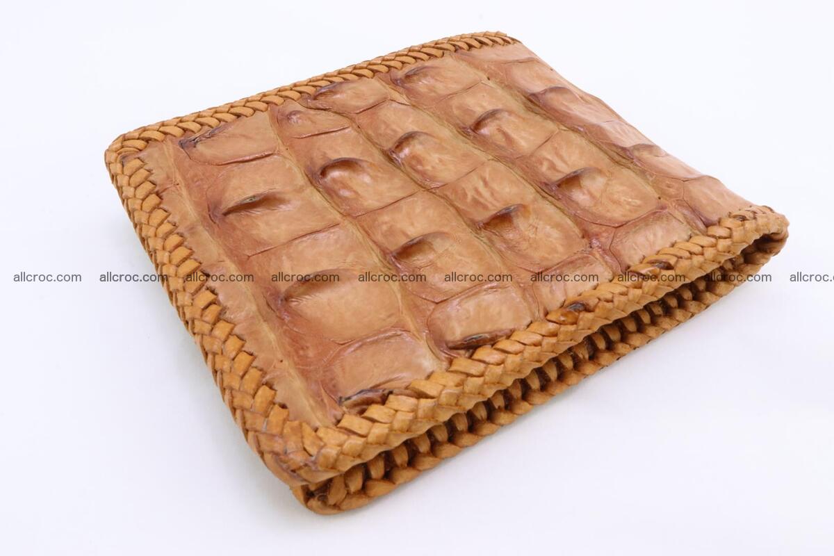 Genuine crocodile hornback wallet 137 Foto 3