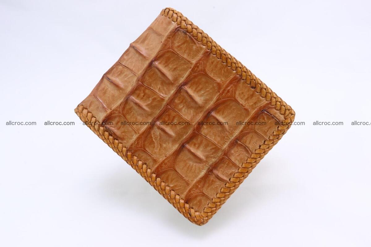 Genuine crocodile hornback wallet 137 Foto 1
