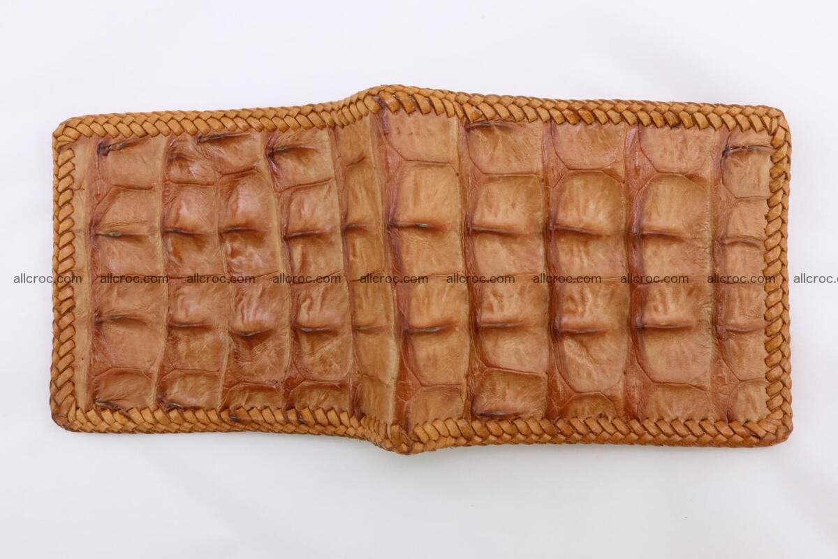 Genuine crocodile hornback wallet 137 Foto 5