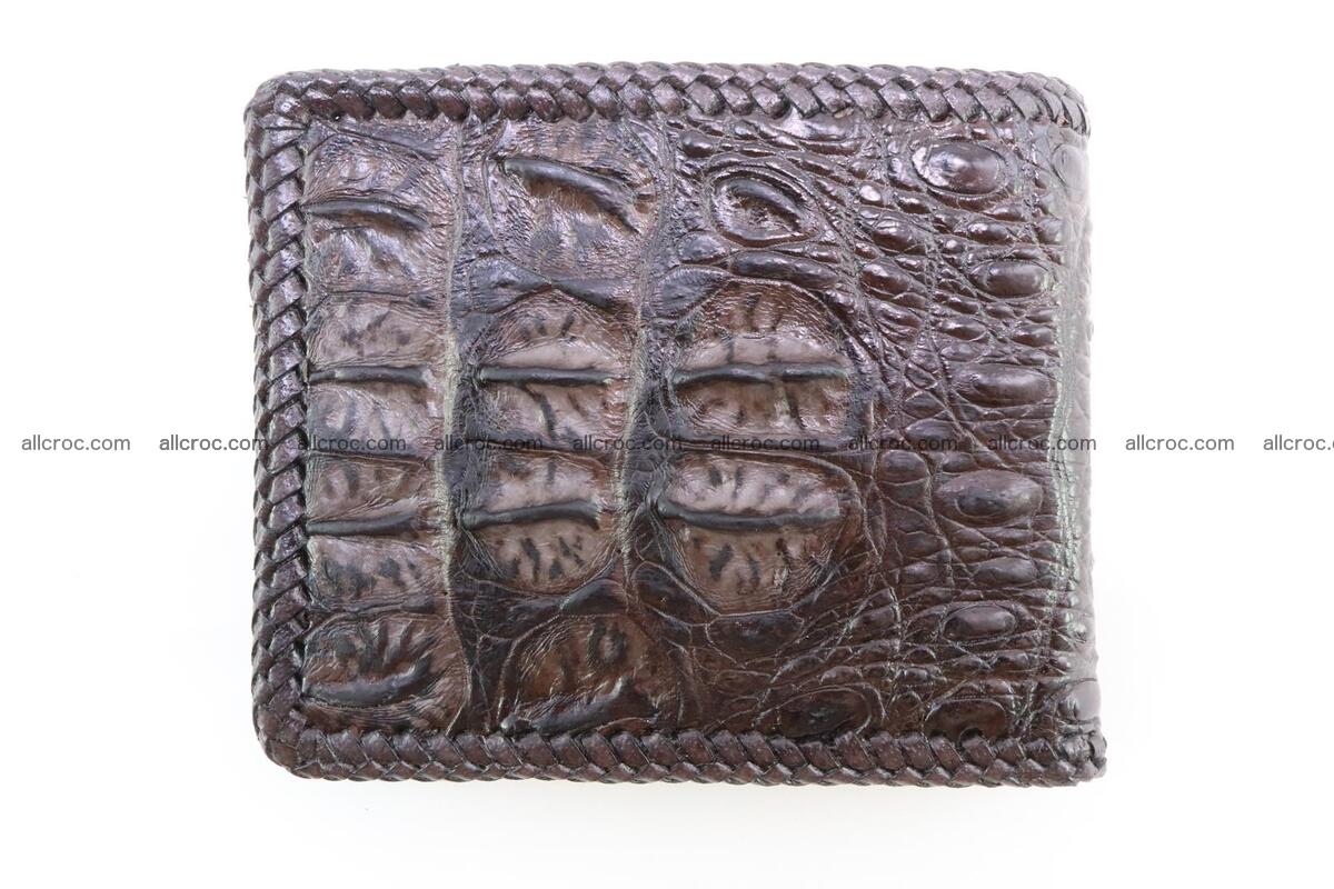 Genuine crocodile hornback wallet 116 Foto 5