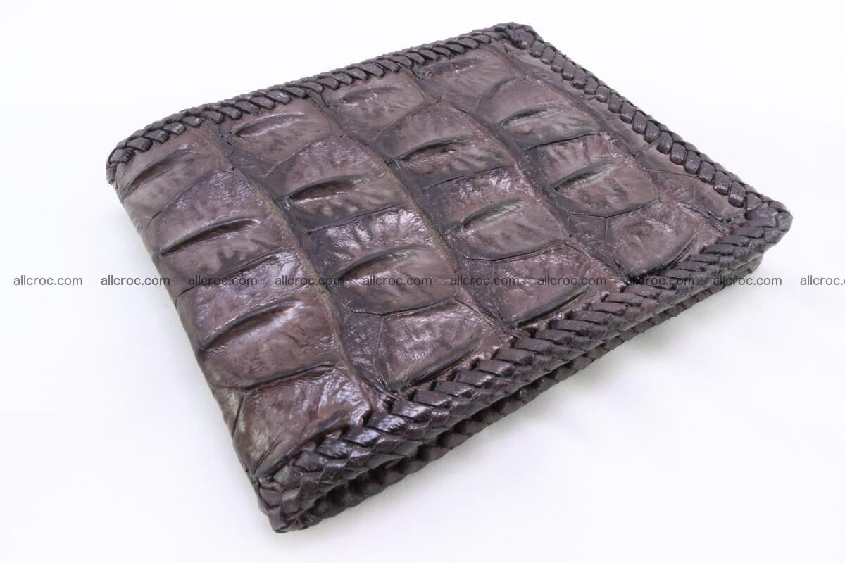 Genuine crocodile hornback wallet 115 Foto 0