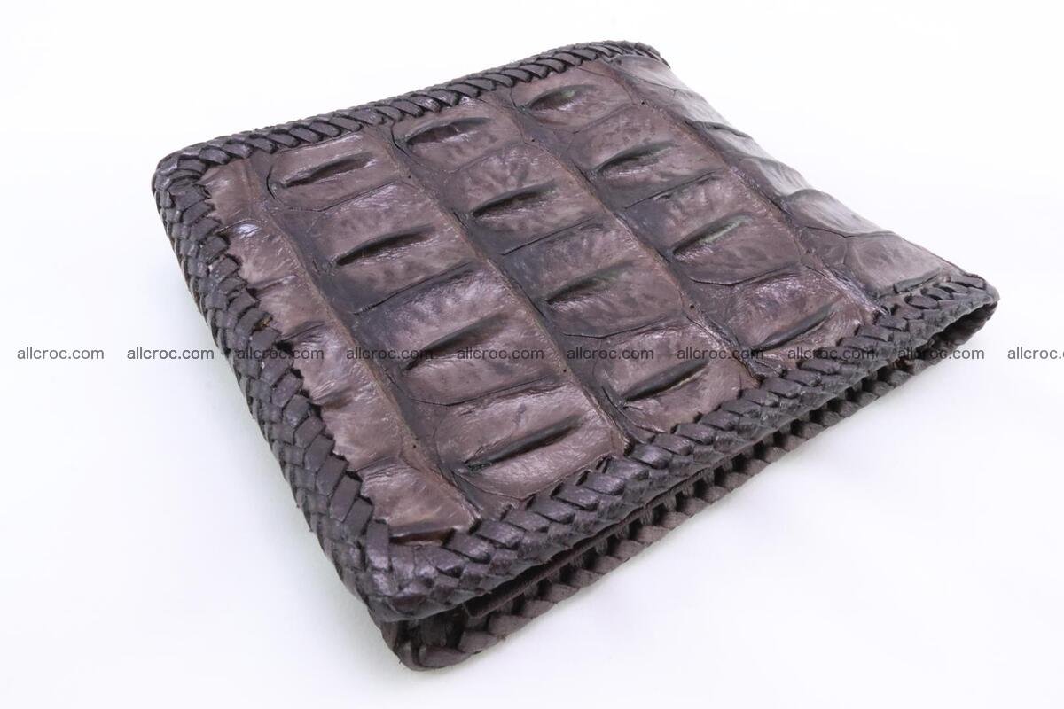 Genuine crocodile hornback wallet 115 Foto 1