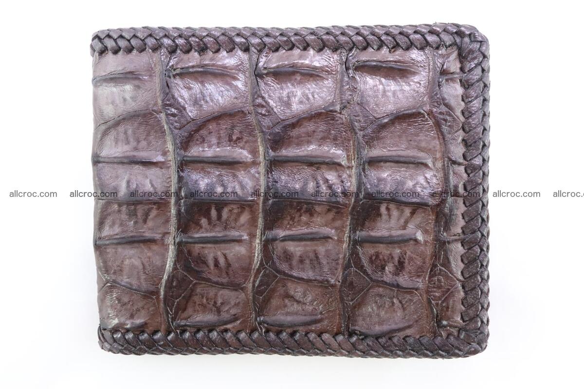 Genuine crocodile hornback wallet 115 Foto 2