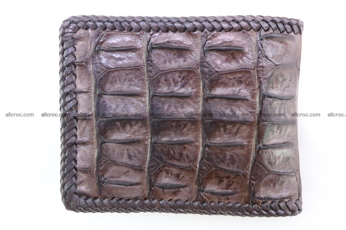 Genuine crocodile hornback wallet 115 Foto 4