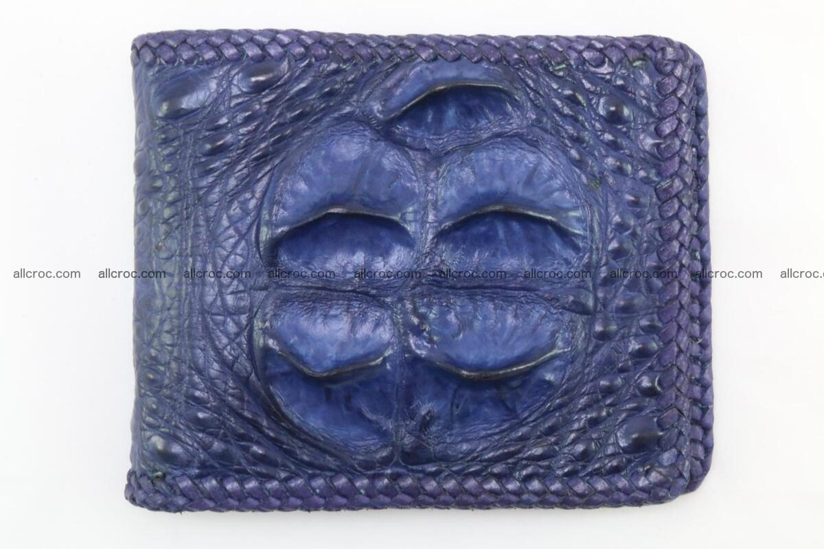 Genuine crocodile hornback wallet 119 Foto 3