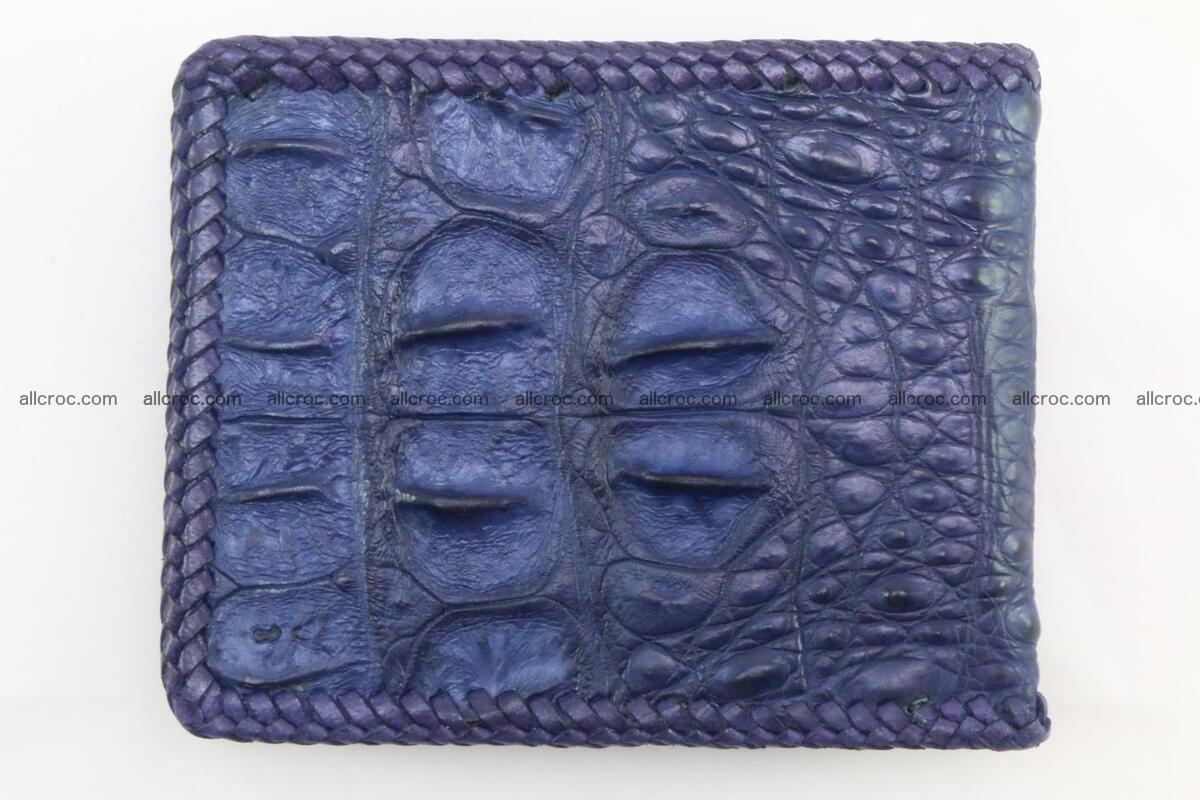 Genuine crocodile hornback wallet 119 Foto 4