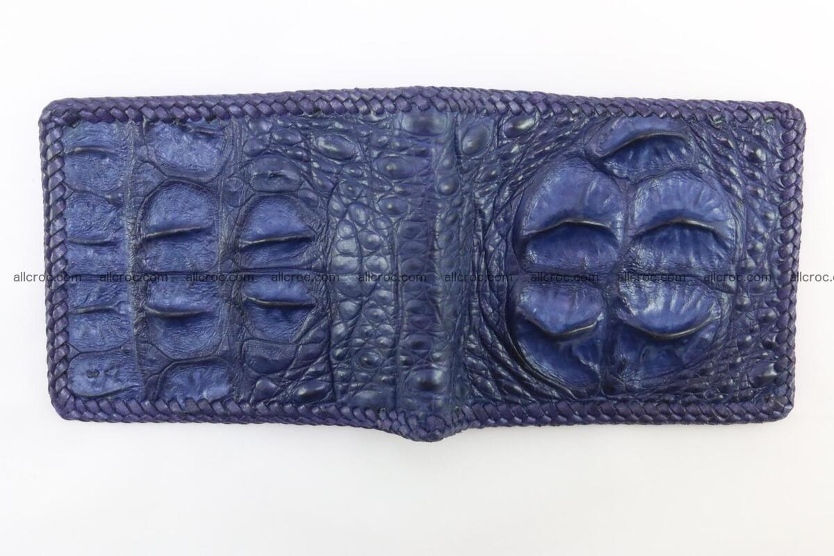 Genuine crocodile hornback wallet 119 Foto 5