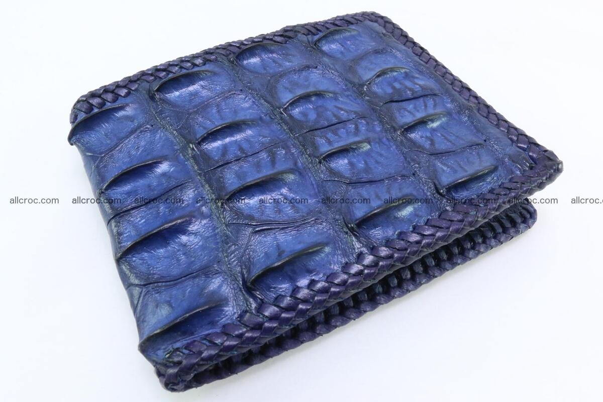Genuine crocodile hornback wallet 120 Foto 0