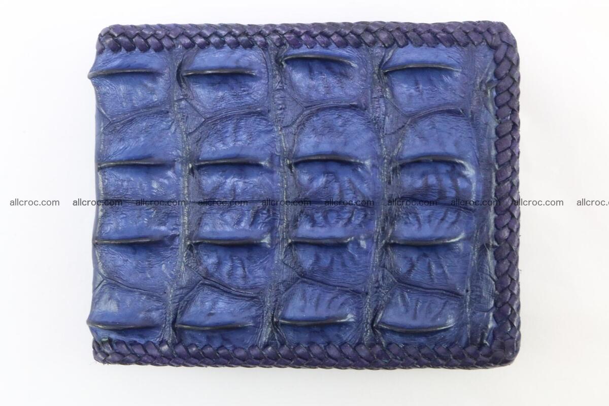 Genuine crocodile hornback wallet 120 Foto 4