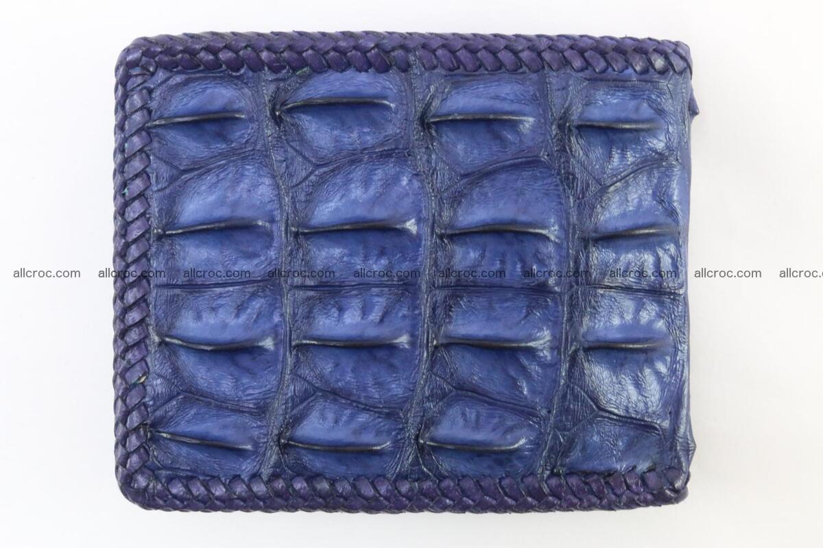 Genuine crocodile hornback wallet 120 Foto 5