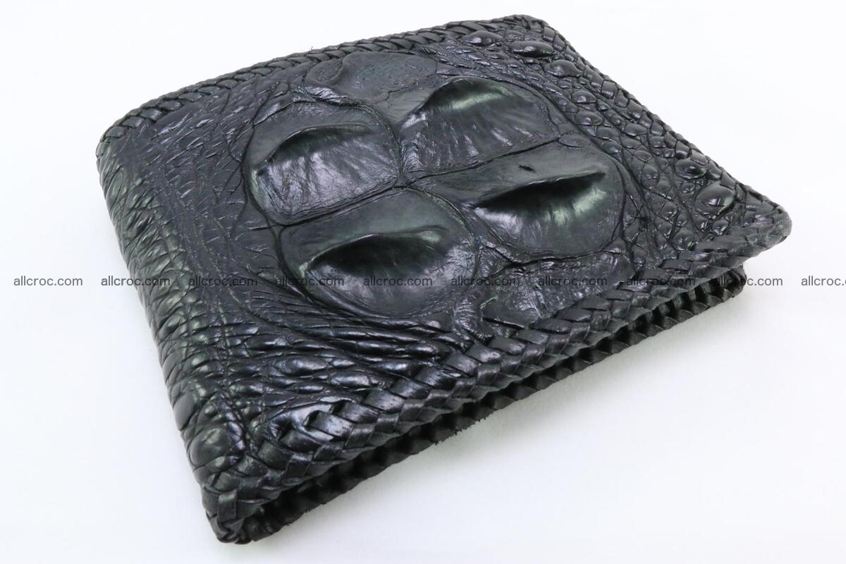Genuine crocodile hornback wallet 122 Foto 0