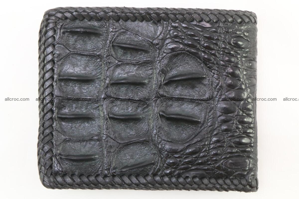 Genuine crocodile hornback wallet 122 Foto 5