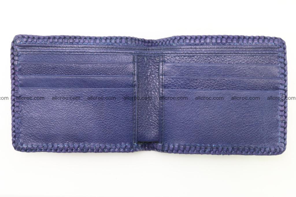 Genuine crocodile hornback wallet 117 Foto 7