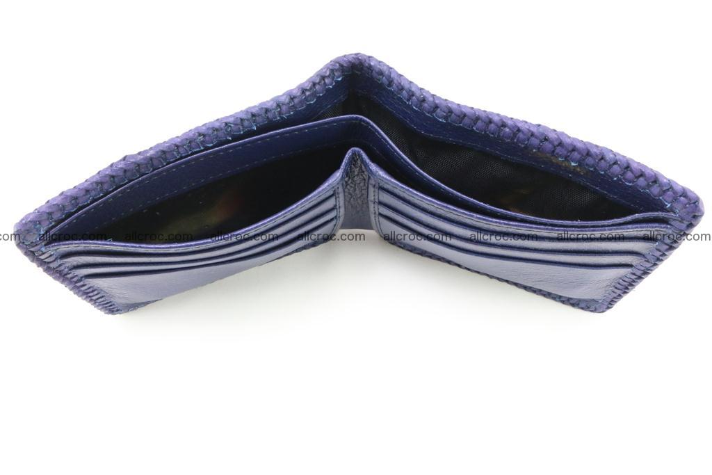 Genuine crocodile hornback wallet 118 Foto 8