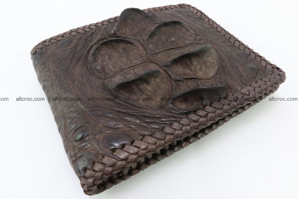 Genuine crocodile hornback wallet 113 Foto 0