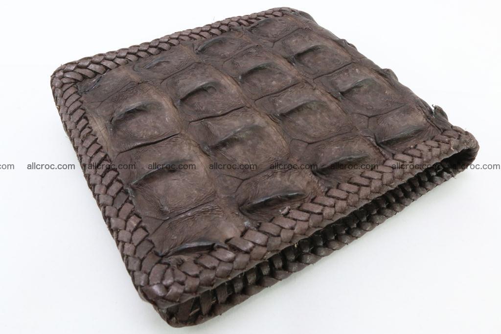 Genuine crocodile hornback wallet 114 Foto 1