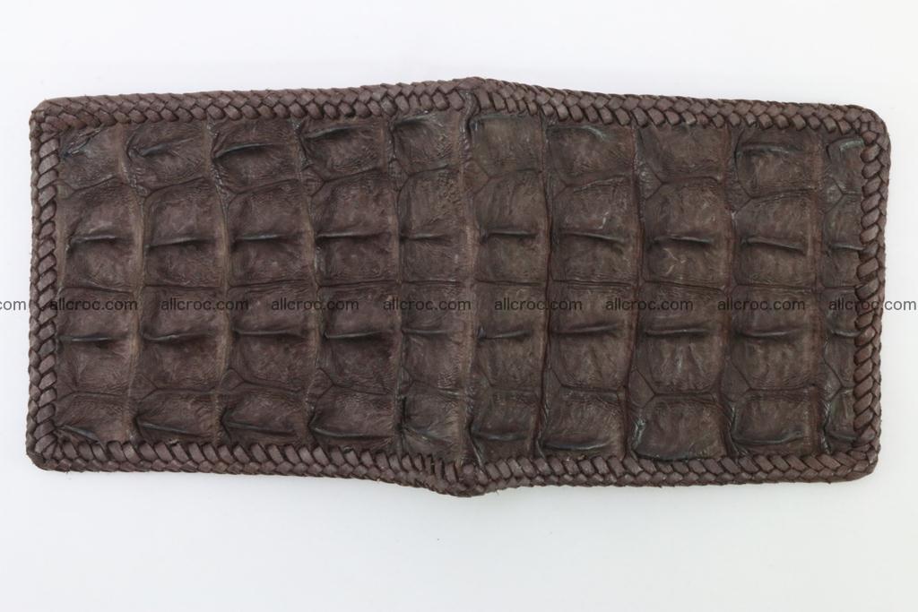 Genuine crocodile hornback wallet 114 Foto 3