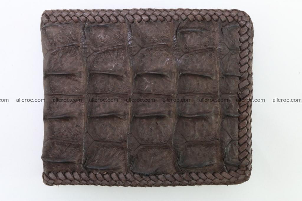 Genuine crocodile hornback wallet 114 Foto 4