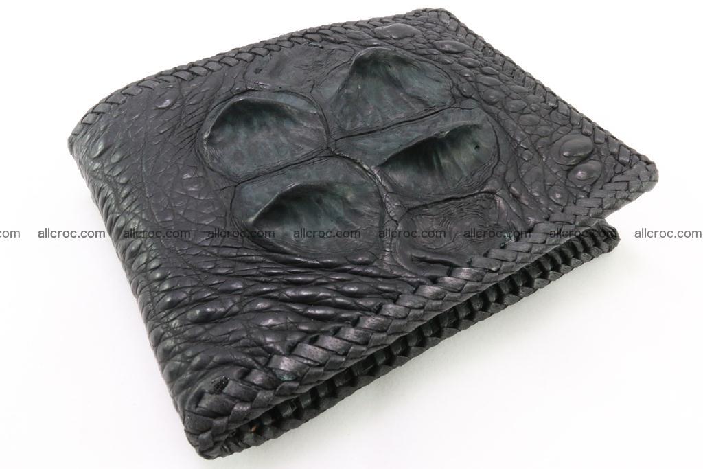 Genuine crocodile hornback wallet 121 Foto 0