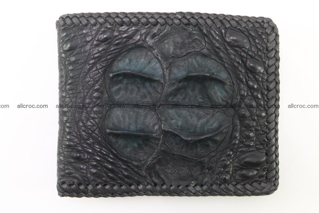 Genuine crocodile hornback wallet 121 Foto 2