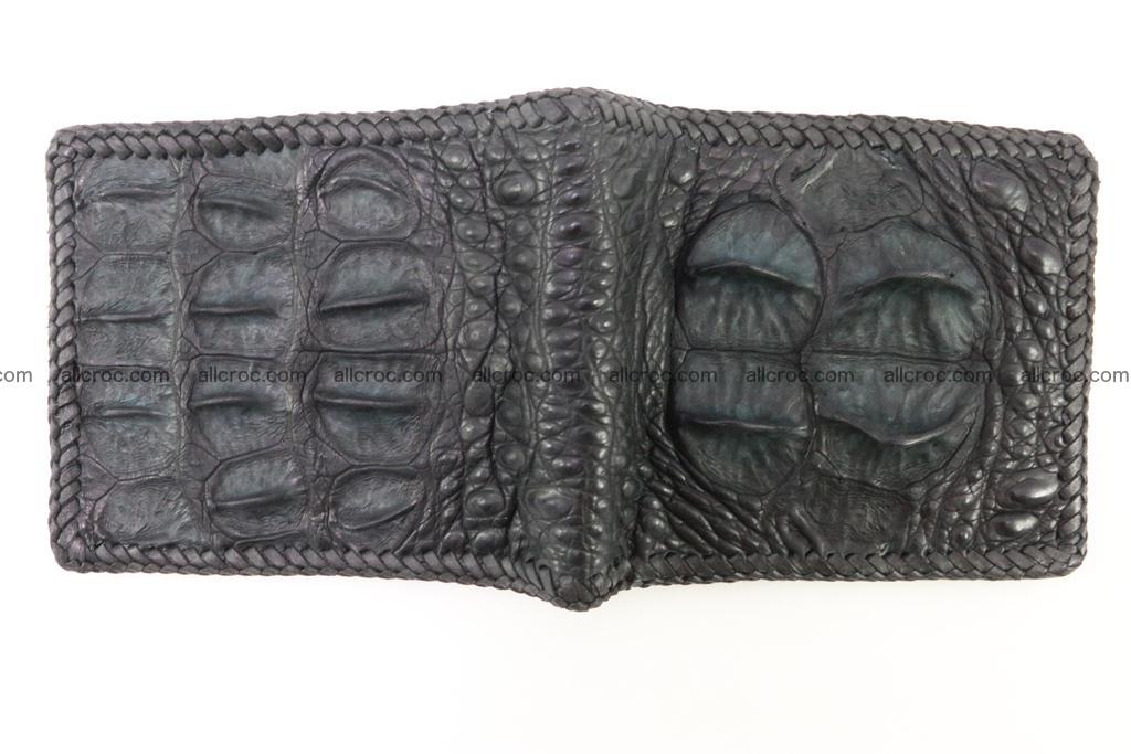 Genuine crocodile hornback wallet 121 Foto 5