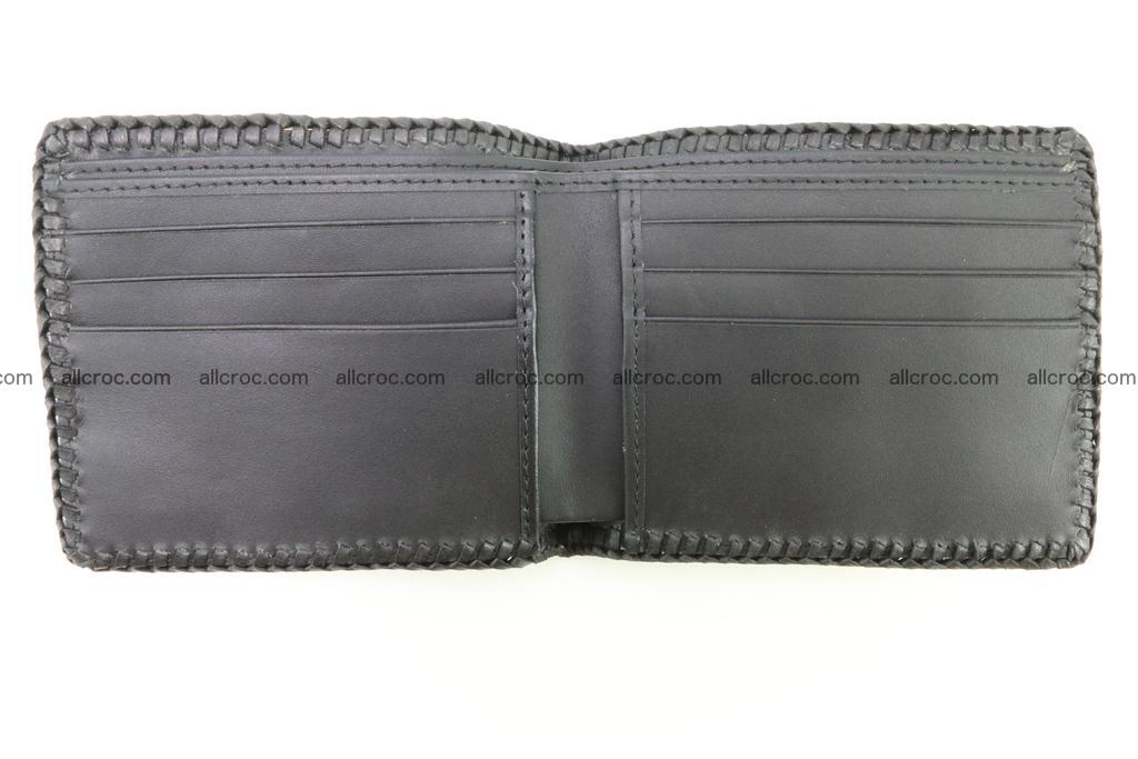 Genuine crocodile hornback wallet 122 Foto 9