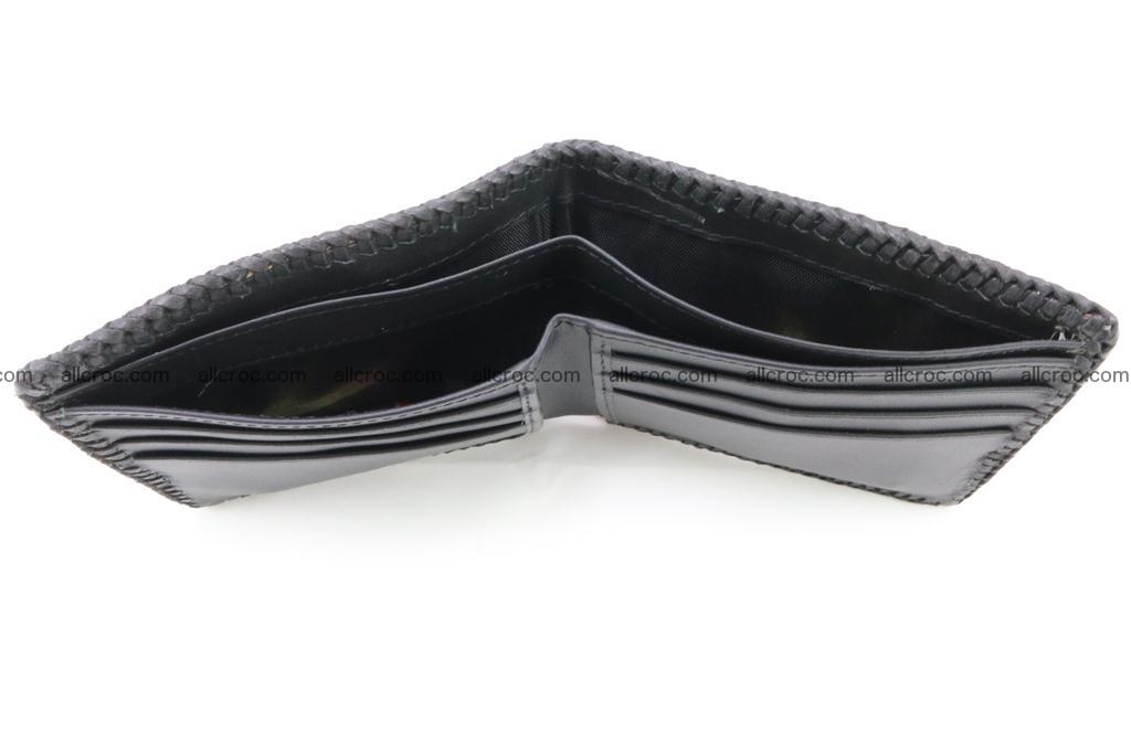 Genuine crocodile hornback wallet 122 Foto 6