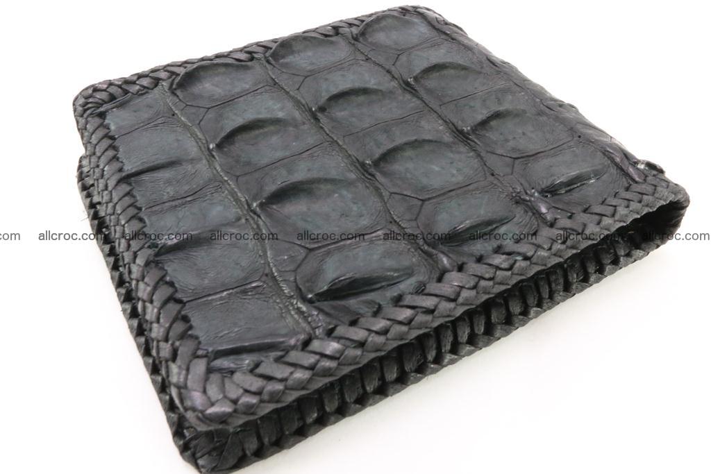 Genuine crocodile hornback wallet 124 Foto 1