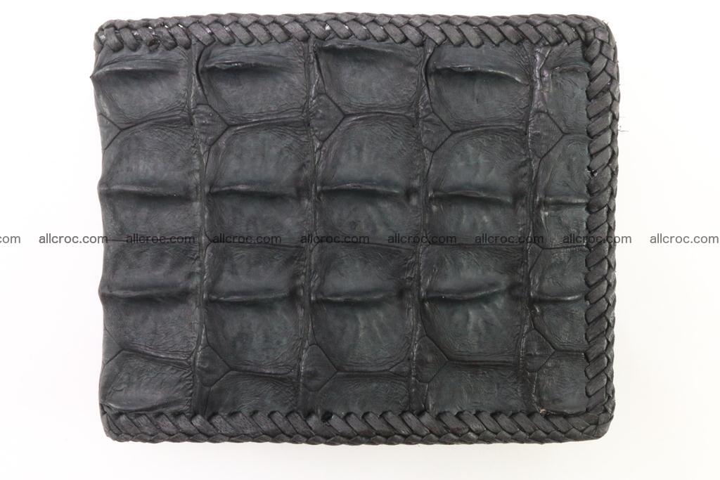 Genuine crocodile hornback wallet 124 Foto 2