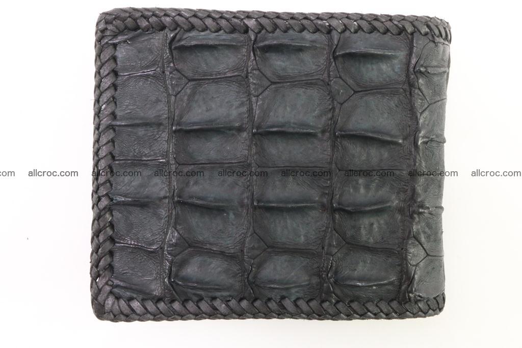 Genuine crocodile hornback wallet 124 Foto 4