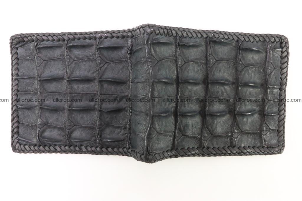 Genuine crocodile hornback wallet 124 Foto 5