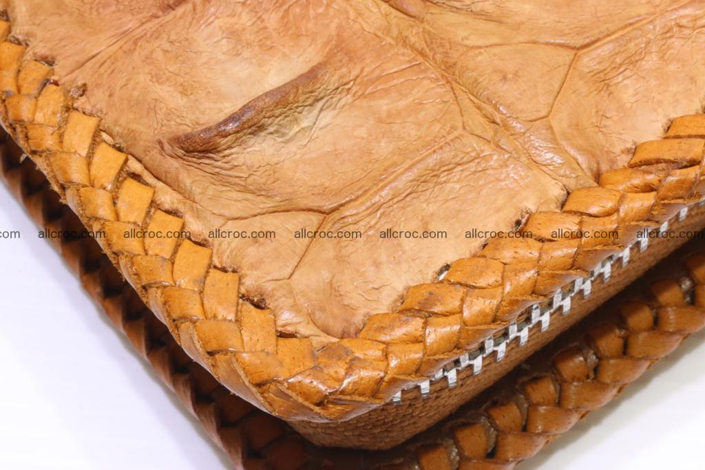 Genuine crocodile hornback wallet with zip 102 Foto 11