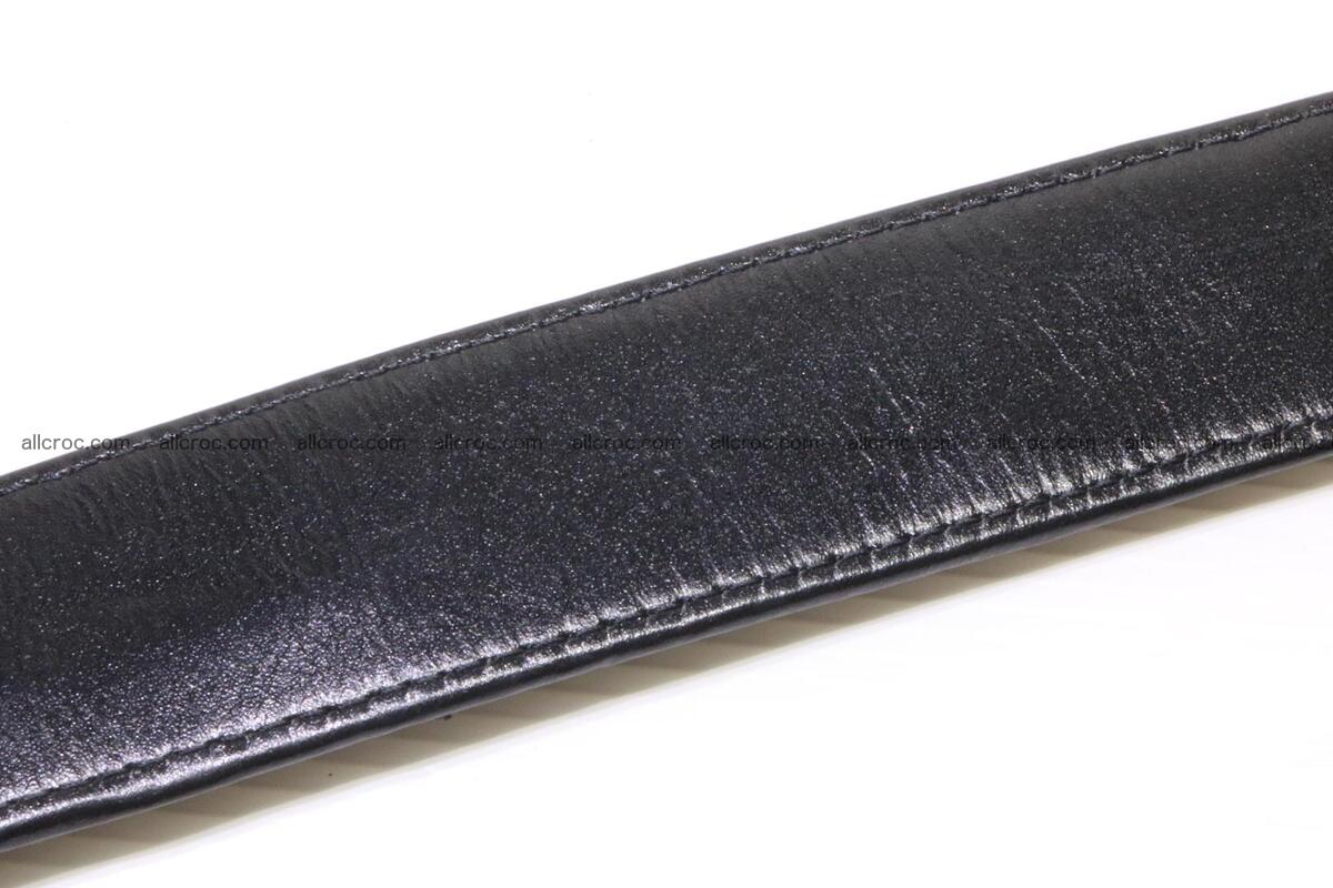 Genuine Crocodile leather Hornback belt 018 Foto 6