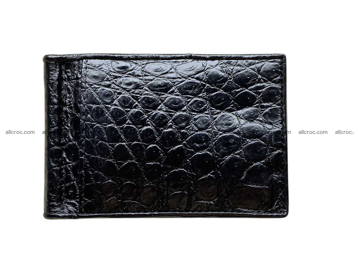 Crocodile leather money clip 2840 Foto 1
