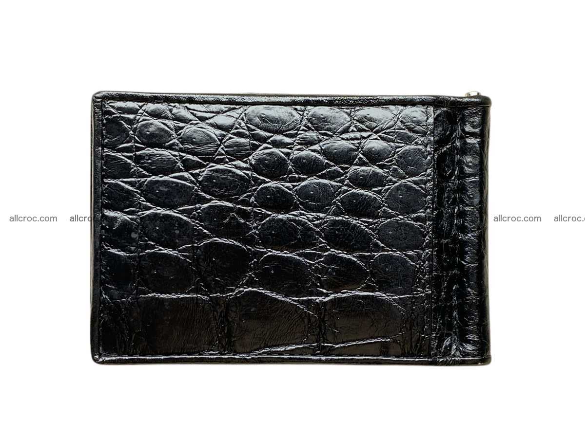 Crocodile leather money clip 2840 Foto 2