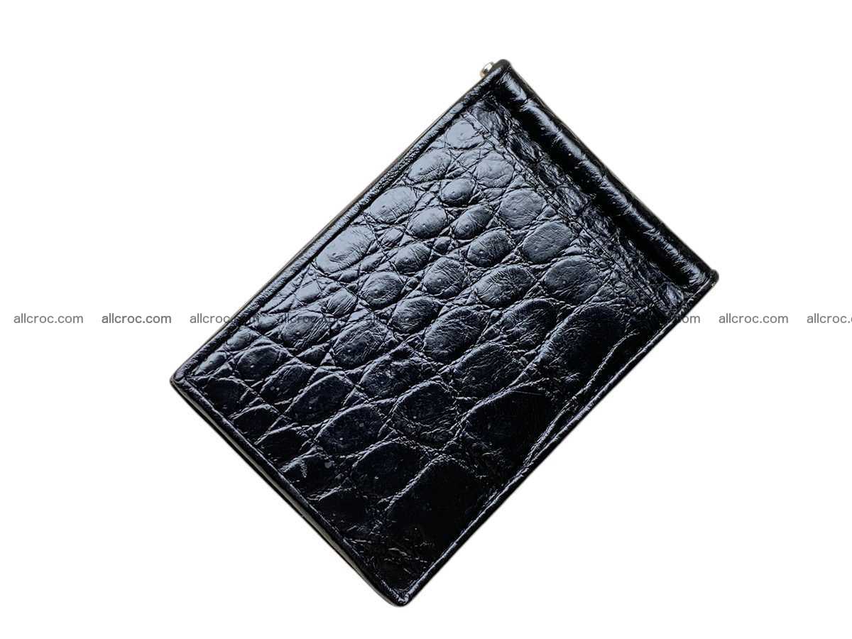 Crocodile leather money clip 2840 Foto 0