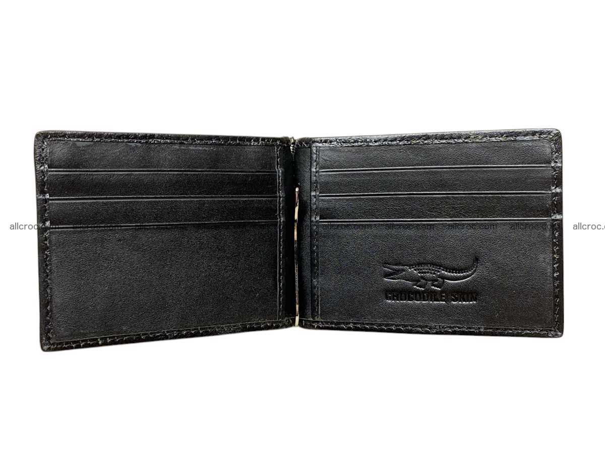 Crocodile leather money clip 2841 Foto 4