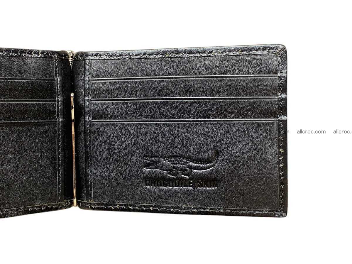 Crocodile leather money clip 2840 Foto 4
